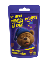 Gumídci na spánek s melatoninem Cestovní balení 10ks