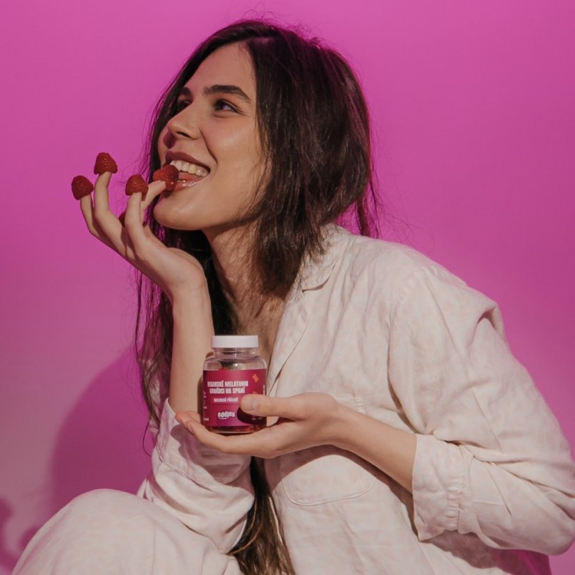Gumídci na spánek s melatoninem VEGAN  Maxi balení