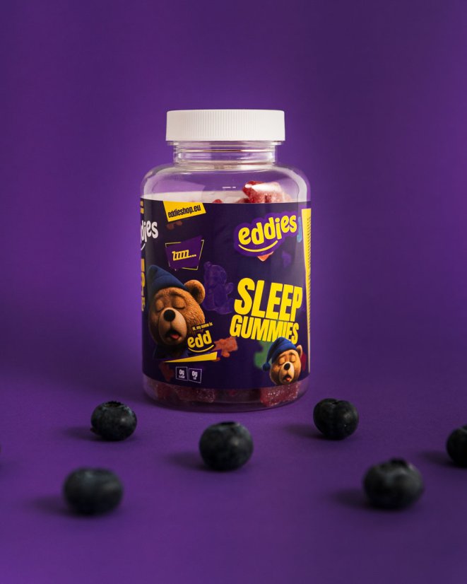 Gumídci na spánek s melatoninem Maxi balení