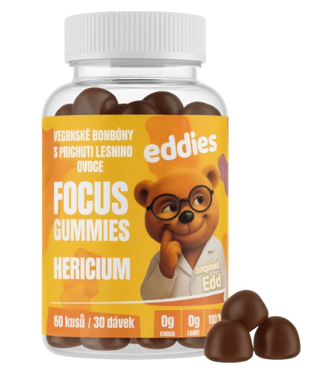 Eddies- Focus Gumídci na podporu paměti