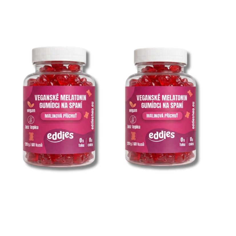 Gumídci na spánek s melatoninem VEGAN Duo
