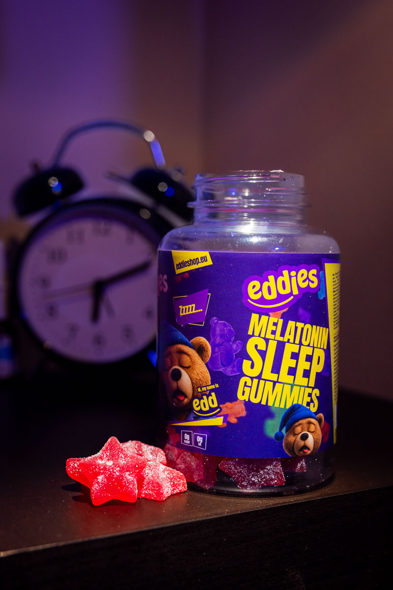 Krabička Eddies Sleep Gummies